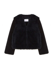 FAUX FUR VAQUIRA SHORT JACKET