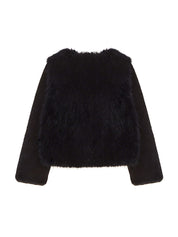 FAUX FUR VAQUIRA SHORT JACKET
