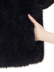 FAUX FUR VAQUIRA SHORT JACKET