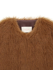 FAUX FUR HORA SHORT JACKET