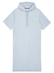 LINDI HOODED JERSEY DRESS