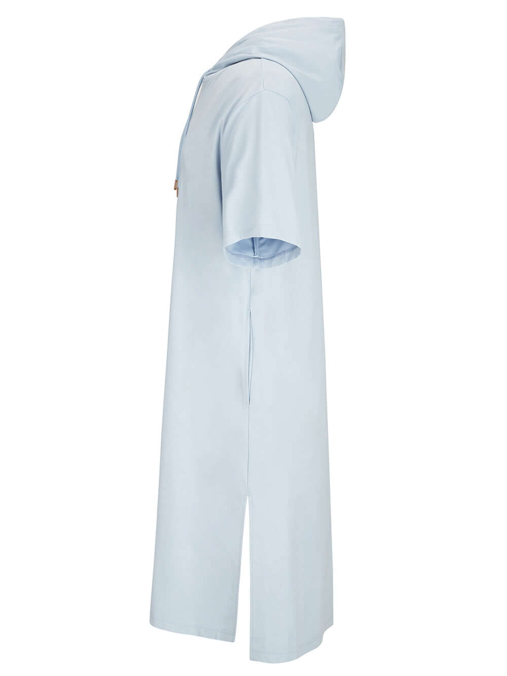 LINDI HOODED JERSEY DRESS