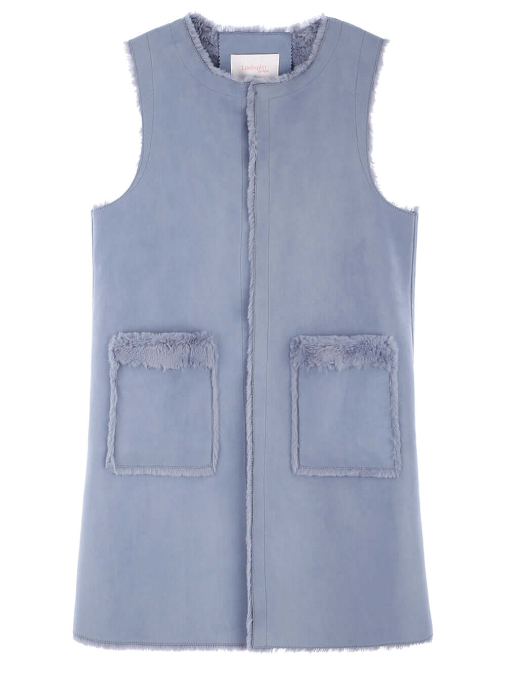 FAUX FUR VEST – Lemonplet JP store