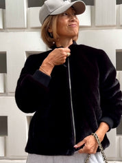 [REIKO] FAUX FUR LAURENT JACKET