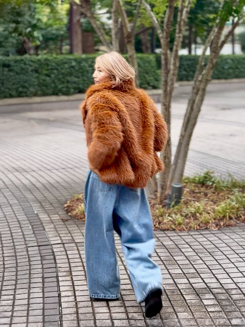 [REIKO] FAUX FUR KAREN JACKET