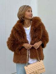 [REIKO] FAUX FUR KAREN JACKET