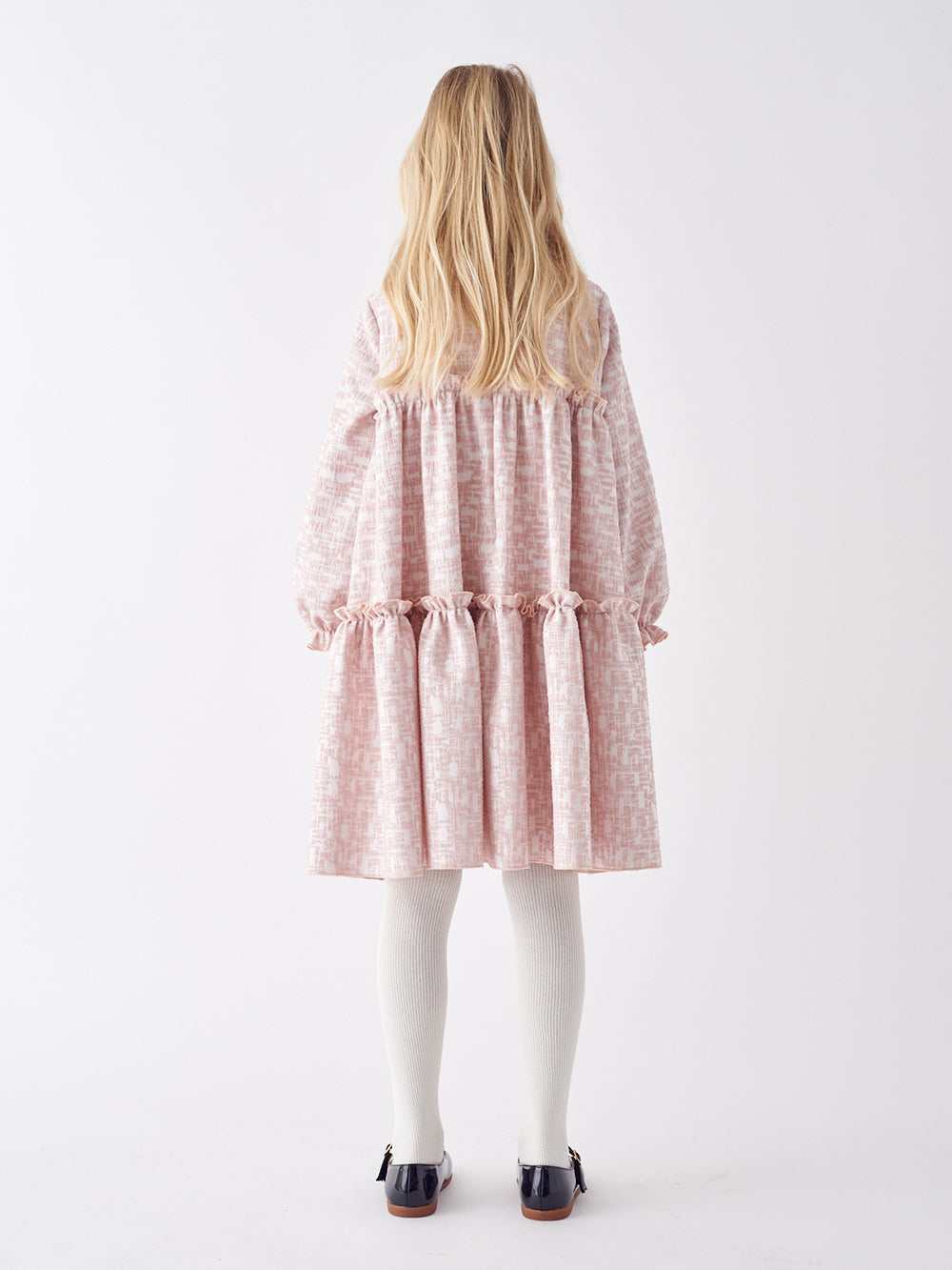 KIDS LILI LACE DETAIL DRESS