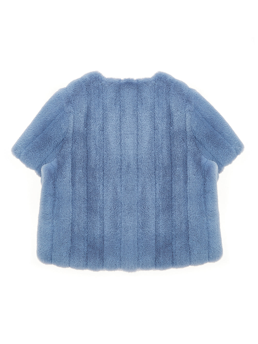 Lemonplet◆エコファー◆FAUX FUR HALF SLEEVED JACKET◆半そで FAUX FUR HALF SLEEVED JACKET – Lemonplet JP store