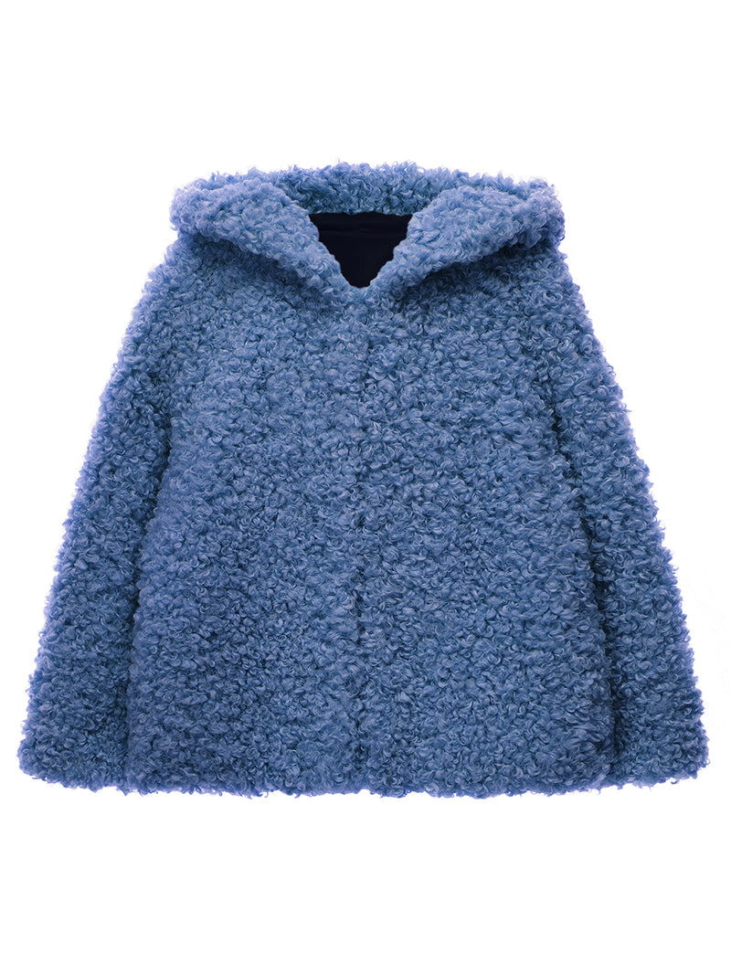 FAUX FUR EVER HOODED JACKET