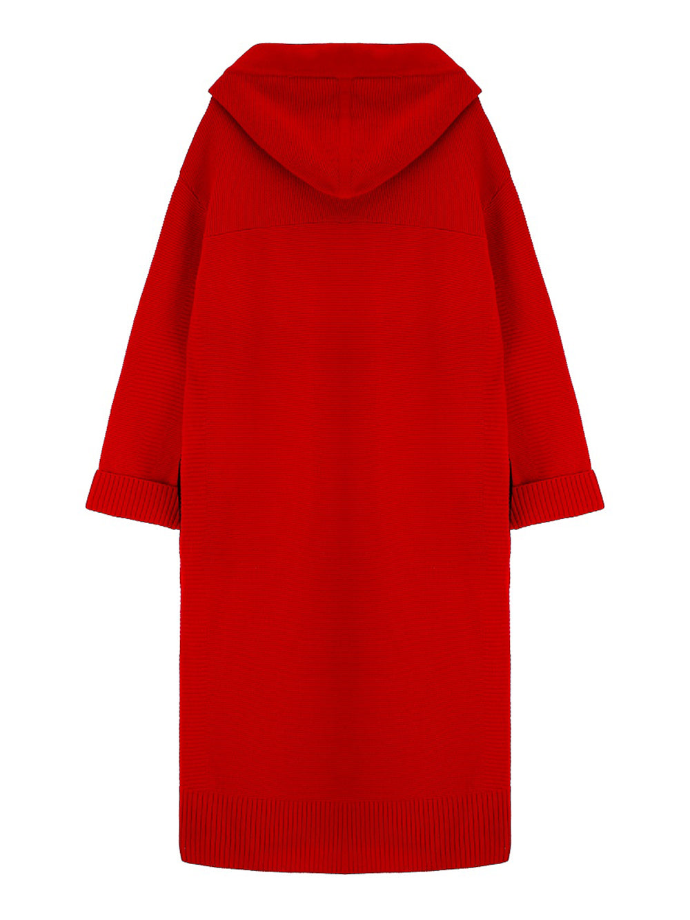 KNIT AKA HOODED DRESS