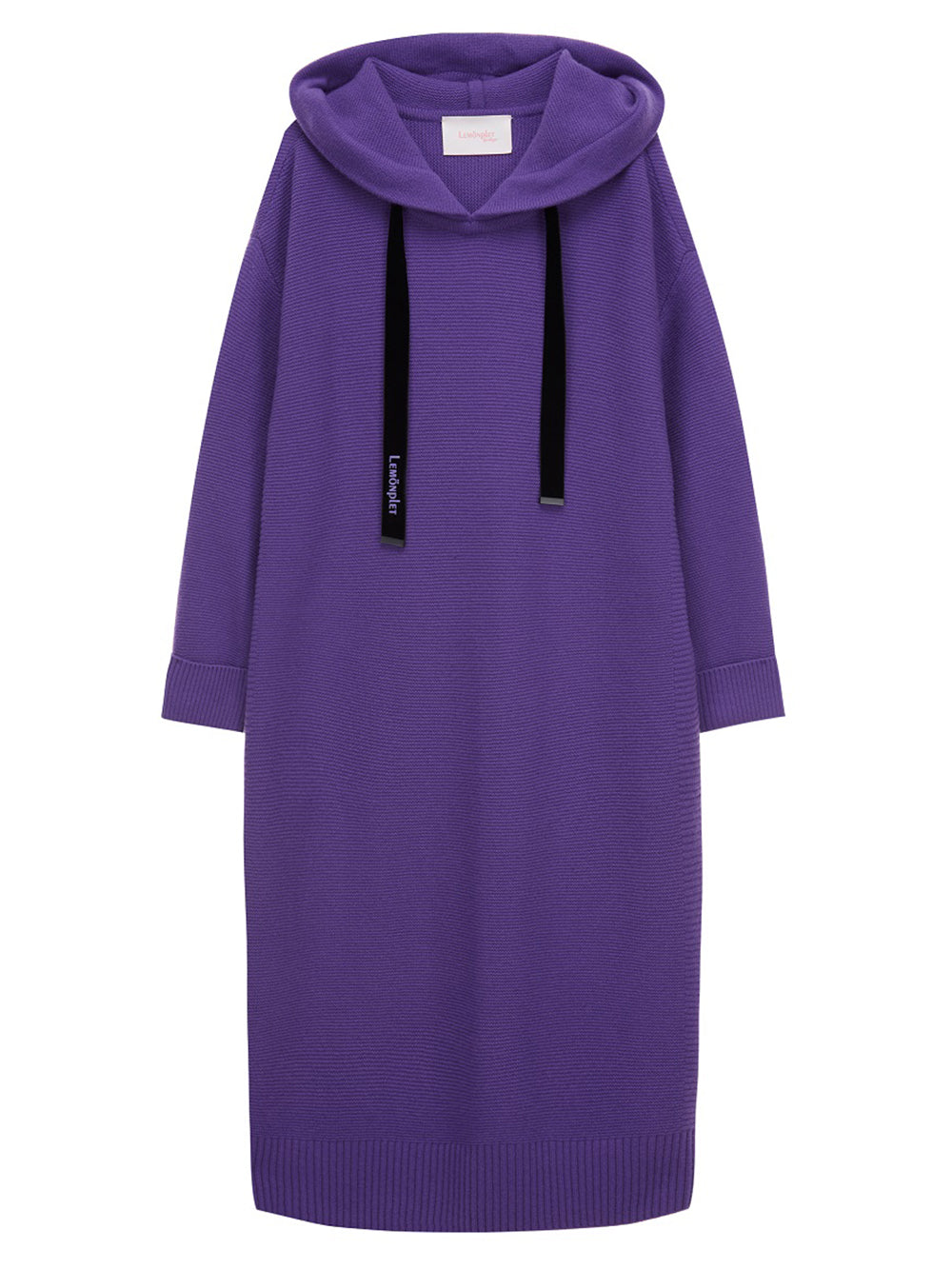 KNIT AKA HOODED DRESS