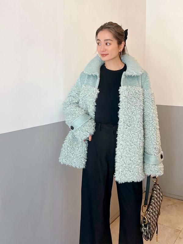 FAUX FUR ANGE L COAT