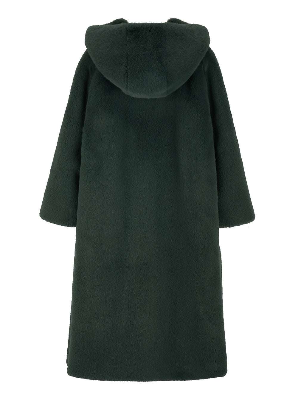 SIGNATURE LINE] FAUX FUR LAON HOODED MAXI COAT – Lemonplet JP store