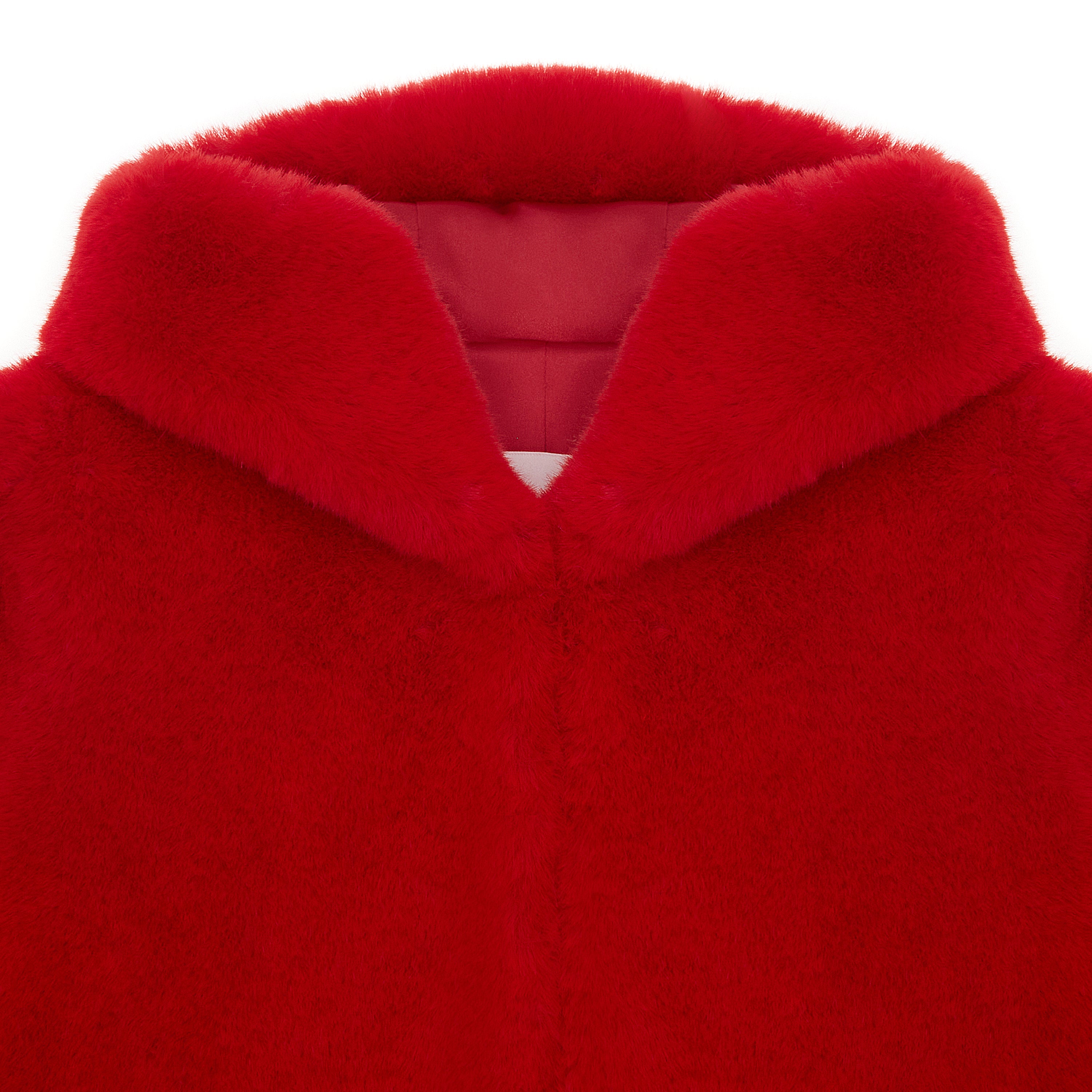 KIDS FAUX FUR HOODIE COAT