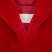 KIDS FAUX FUR HOODIE COAT