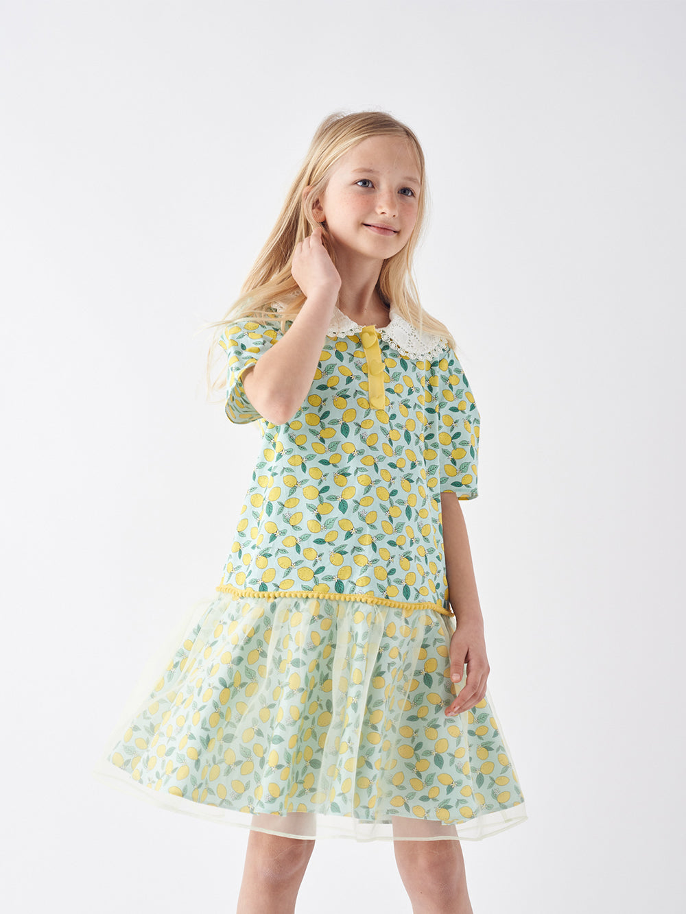 ミントページです。　ハンドメイド服　女の子 No.914 Happy Sewing Time ジャンパースカート+ヘッドドレス