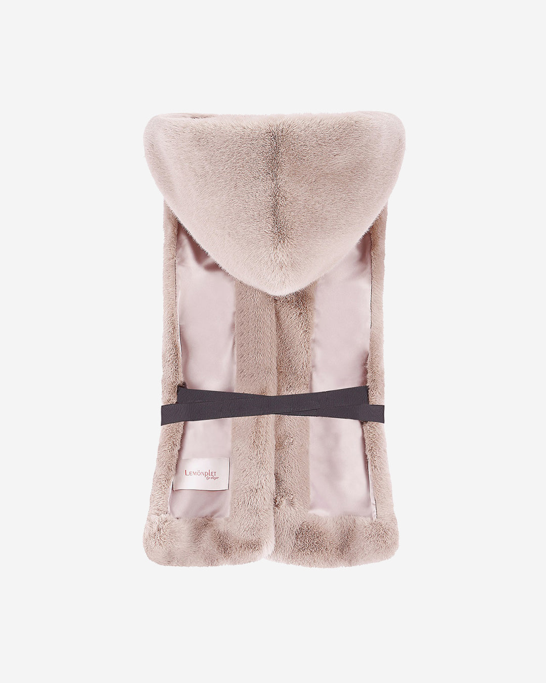 FAUX FUR HORI HOODED SCARF