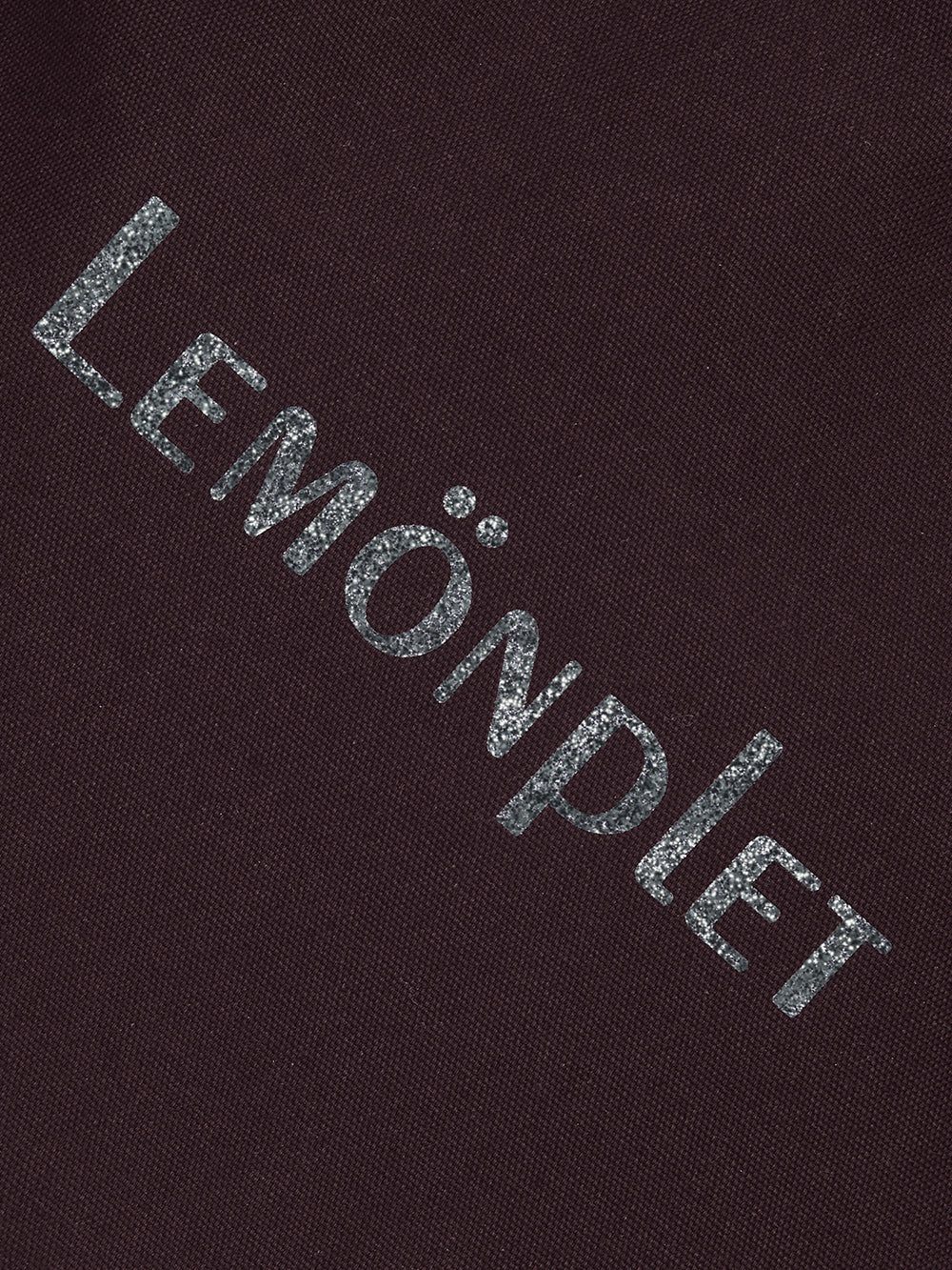 LUMIE GLITTER LOGO CANVAS BAG