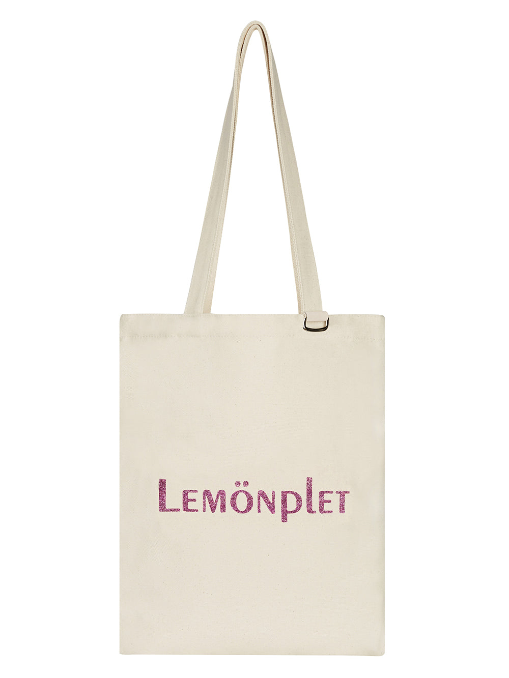 LUMIE GLITTER LOGO CANVAS BAG