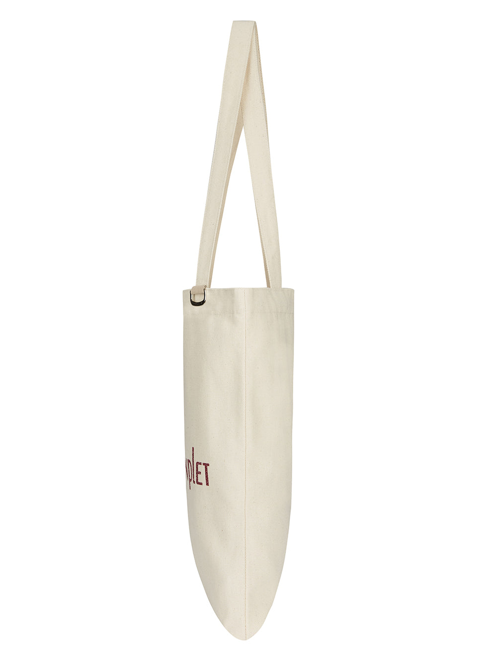 LUMIE GLITTER LOGO CANVAS BAG