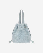 [SIGNATURE LINE] FAUX FUR BÉNÉ BUCKET BAG