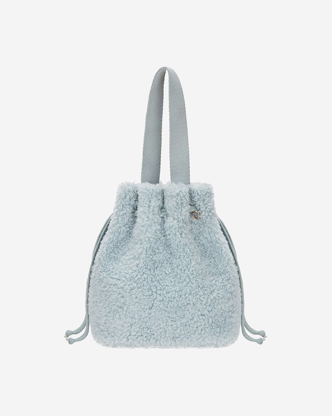 [SIGNATURE LINE] FAUX FUR BÉNÉ BUCKET BAG