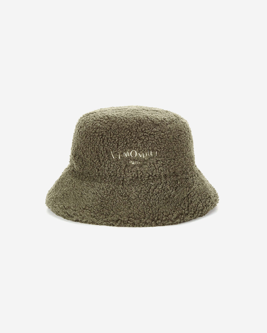 FAUX FUR BUCKET HAT WITH LEMÖNPLET LOGO
