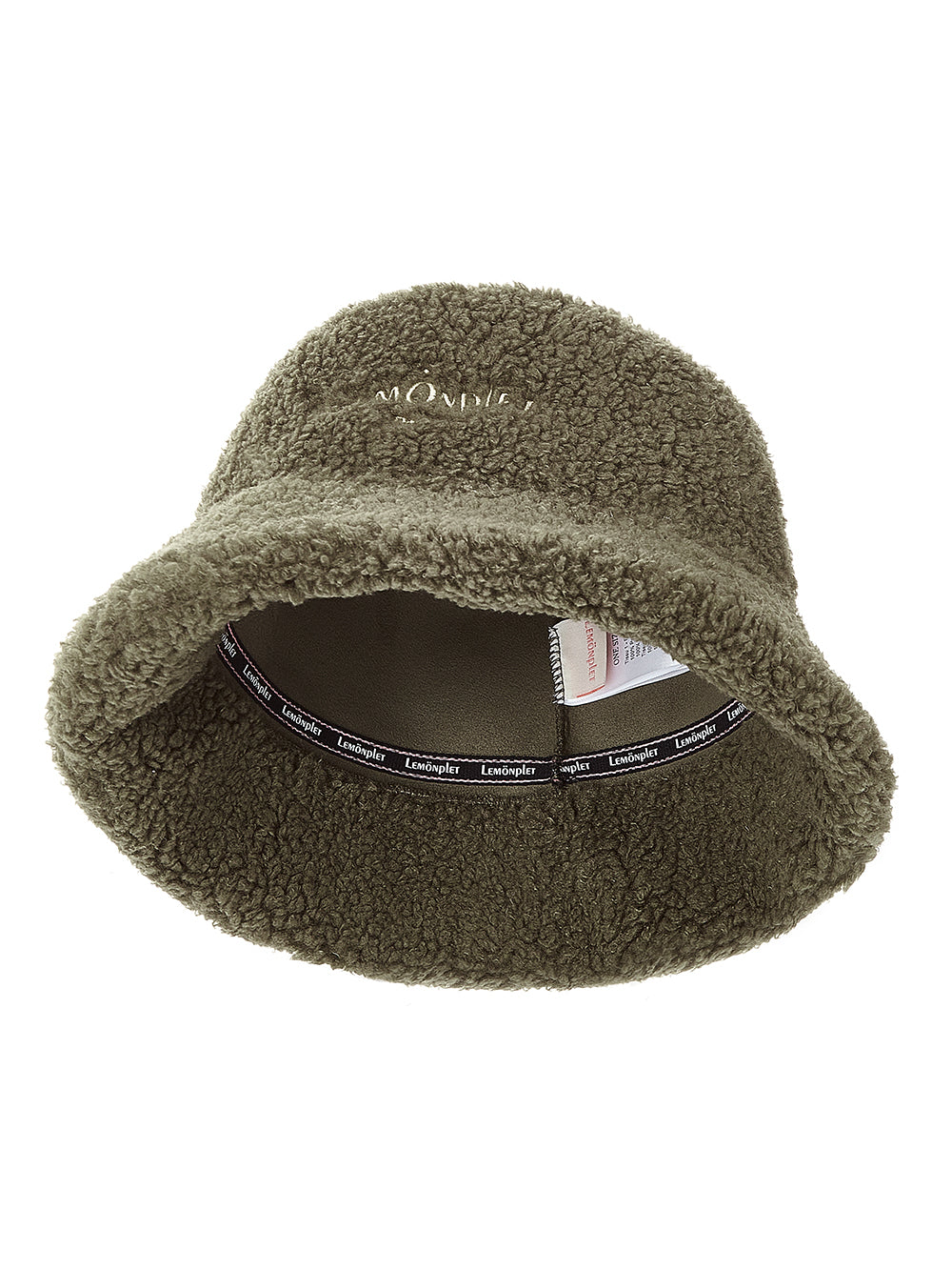 FAUX FUR BUCKET HAT WITH LEMÖNPLET LOGO – Lemonplet JP store