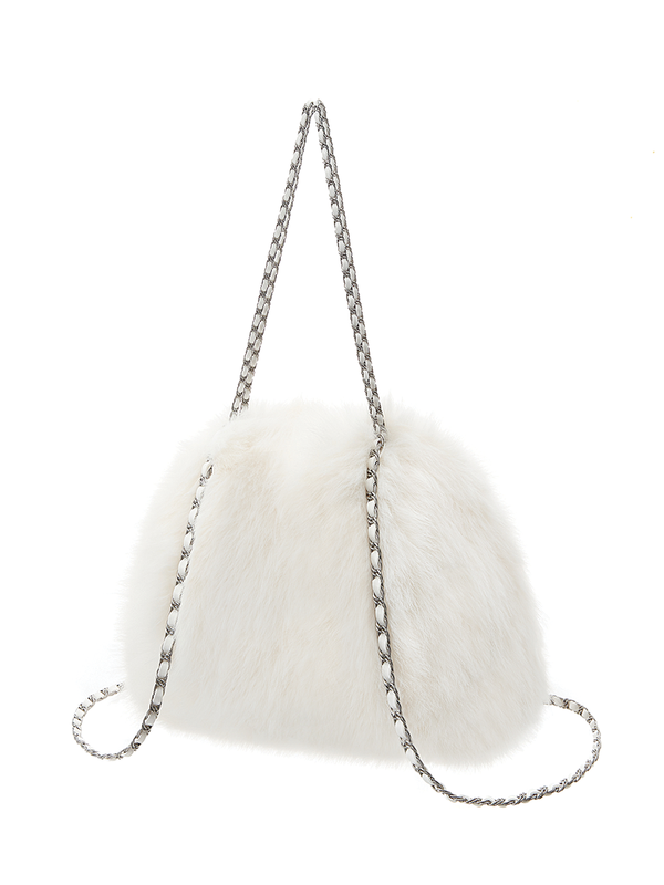 FAUX FUR CHUPETTE BACKPACK