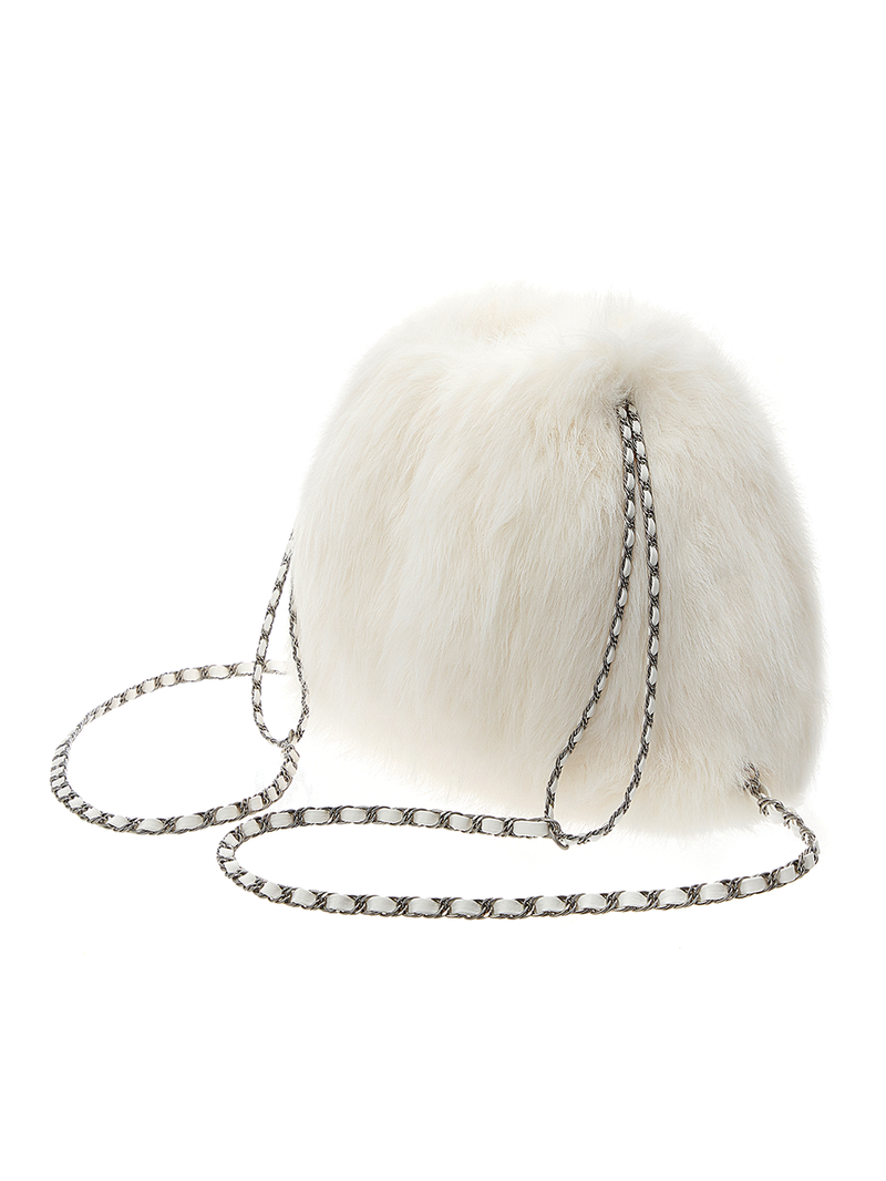 FAUX FUR CHUPETTE BACKPACK