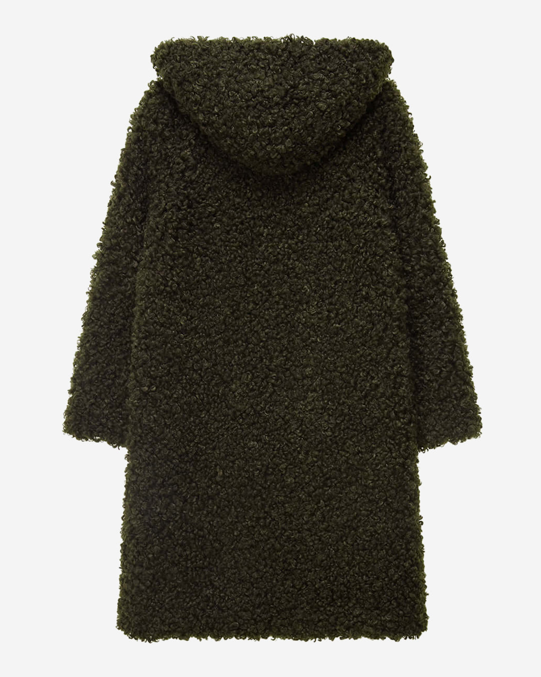 FAUX FUR EVER LONG HOODED COAT