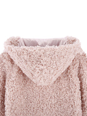 FAUX FUR EVER LONG HOODED COAT