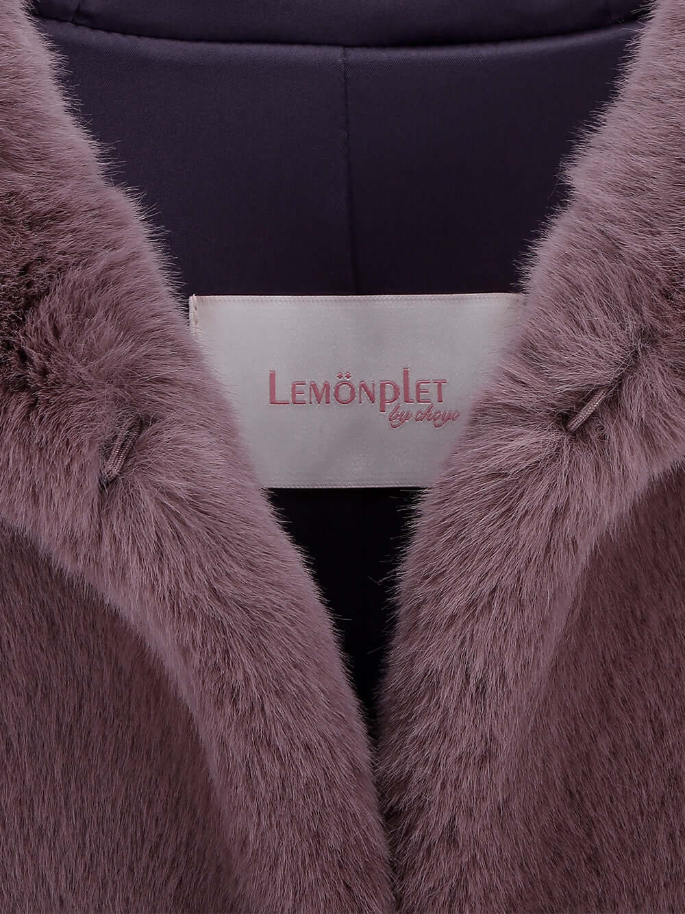 FAUX FUR LAON HOODED MAXI COAT