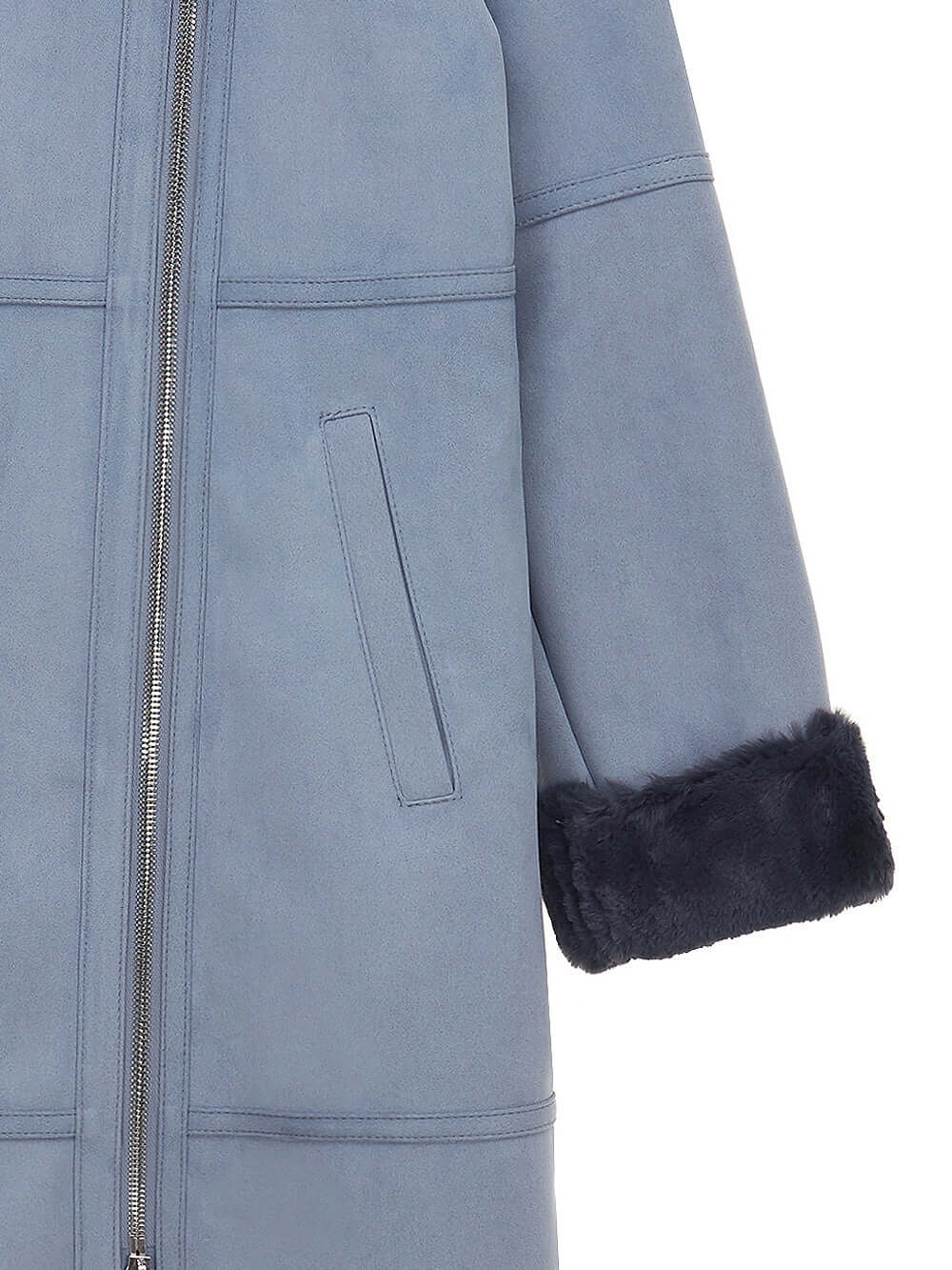 FAUX FUR LOMPER COAT