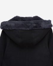 [REFURB] FAUX FUR LOMPER HOODED COAT