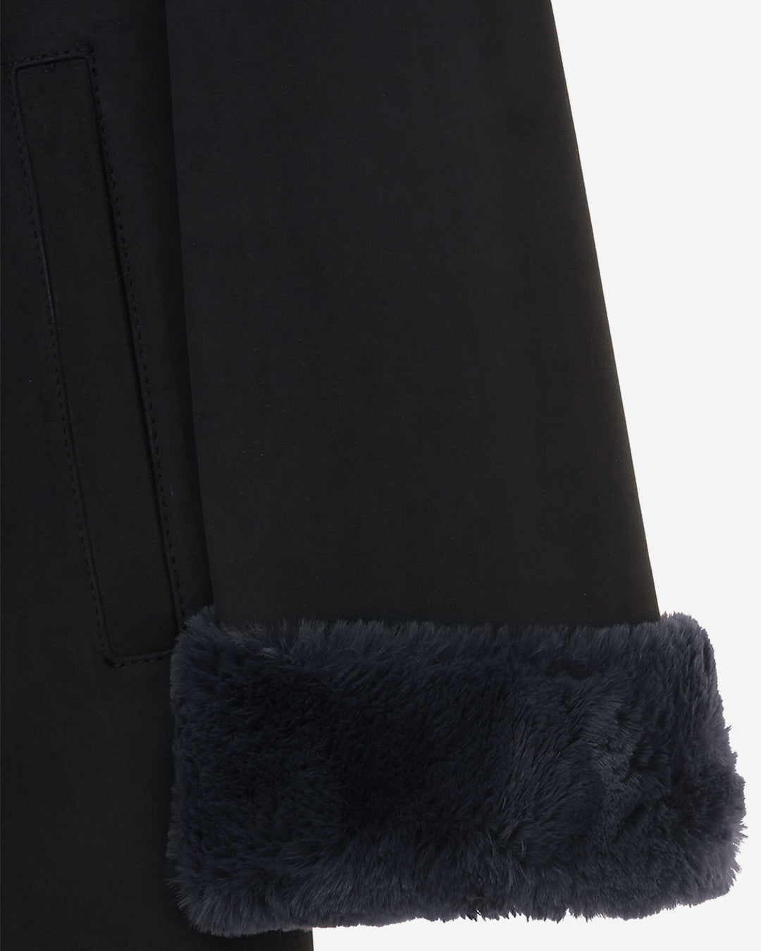 [REFURB] FAUX FUR LOMPER HOODED COAT
