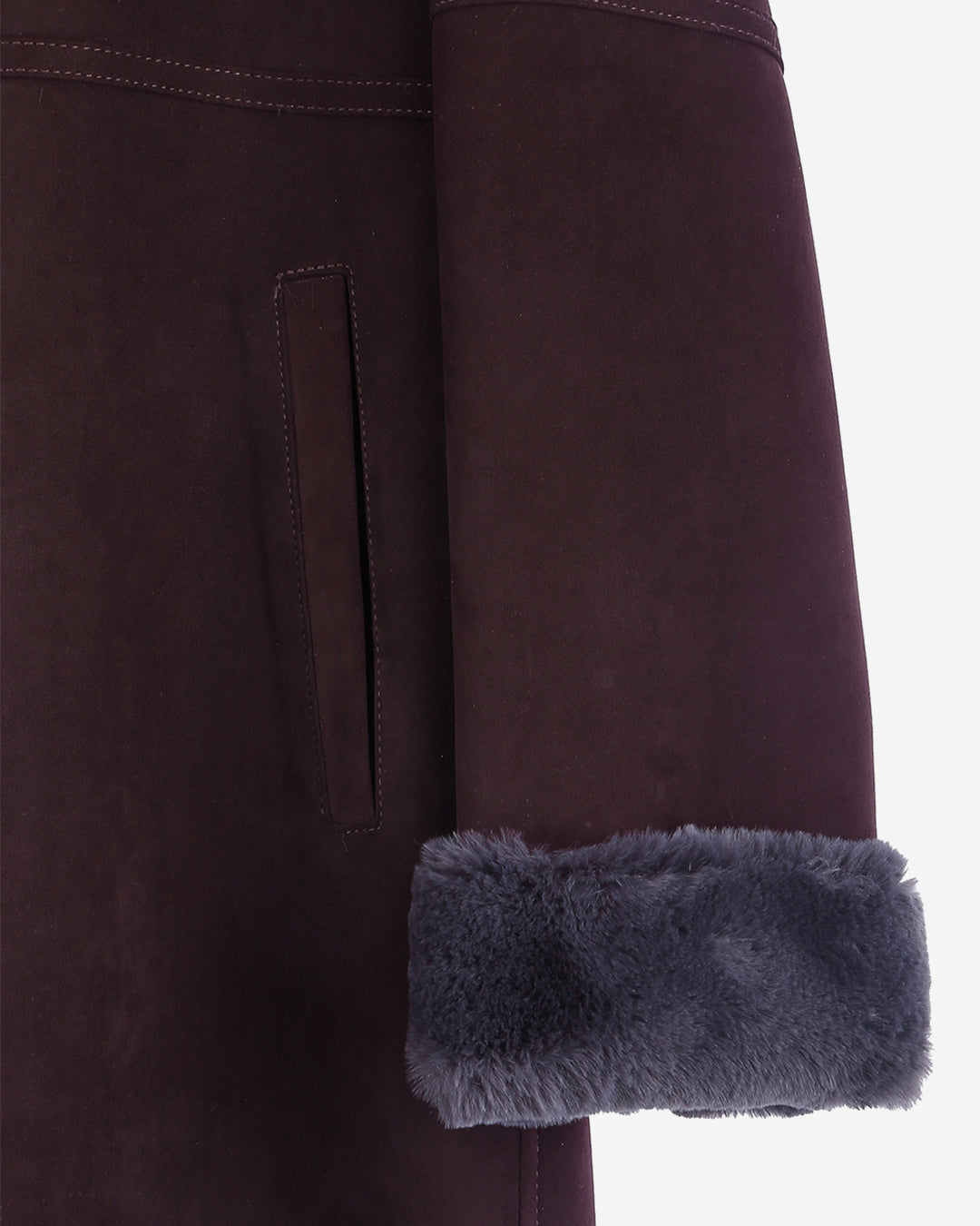 [REFURB] FAUX FUR LOMPER HOODED COAT