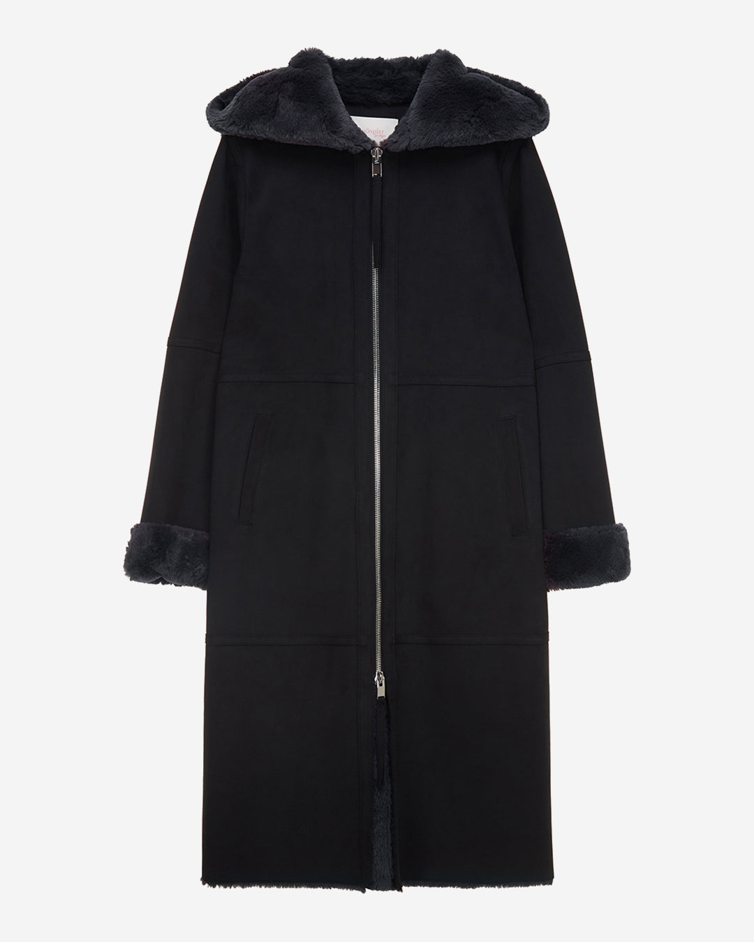 [REFURB] FAUX FUR LOMPER HOODED COAT