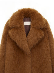 FAUX FUR CAMILACROP COAT