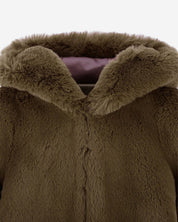 FAUX FUR CUPID COAT