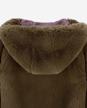FAUX FUR CUPID COAT