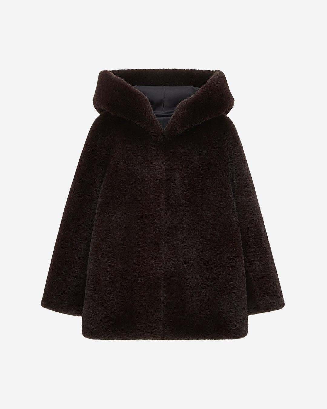 [SIGNATURE LINE] FAUX FUR BIEN HOODED JACKET
