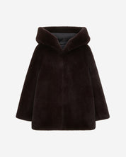 [SIGNATURE LINE] FAUX FUR BIEN HOODED JACKET