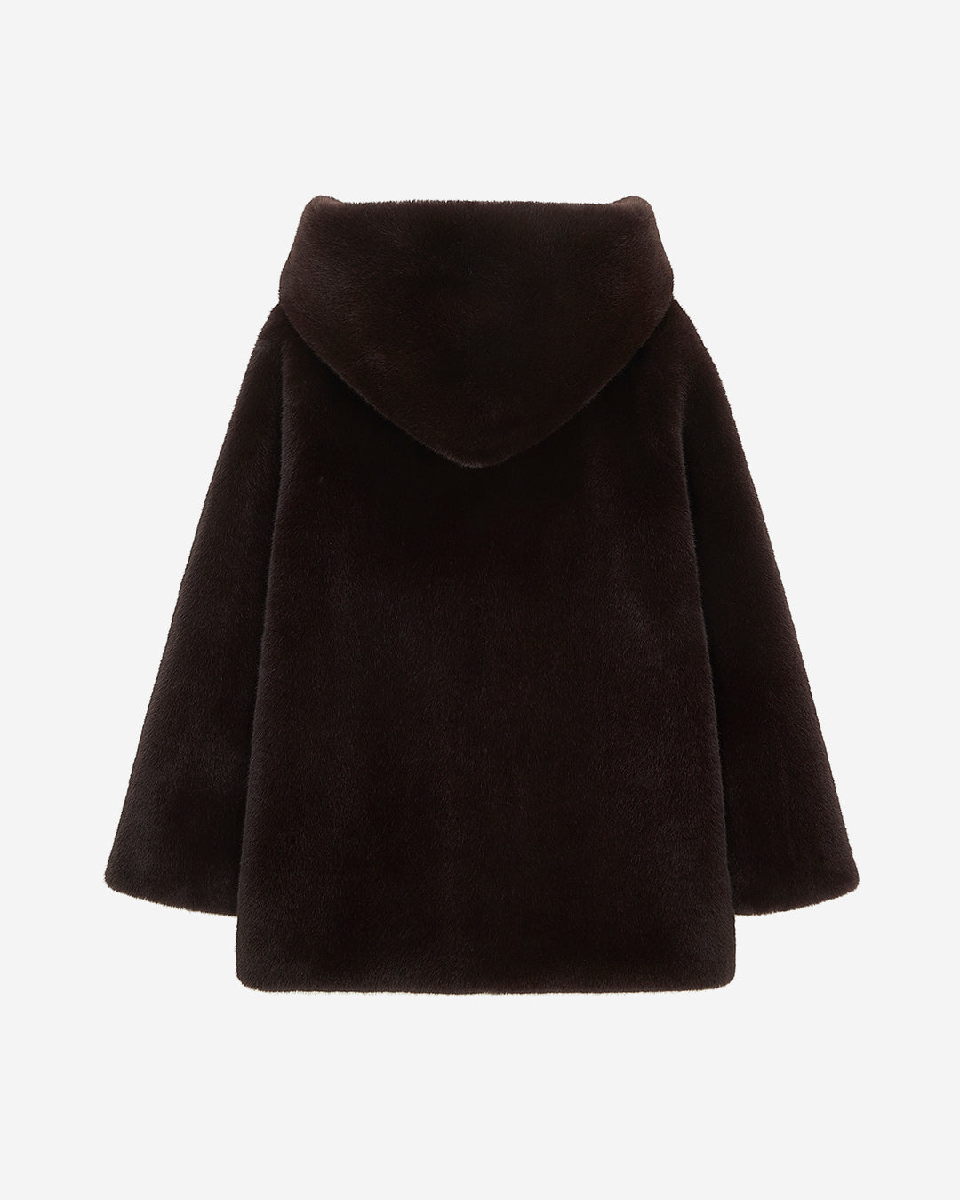 [SIGNATURE LINE] FAUX FUR BIEN HOODED JACKET
