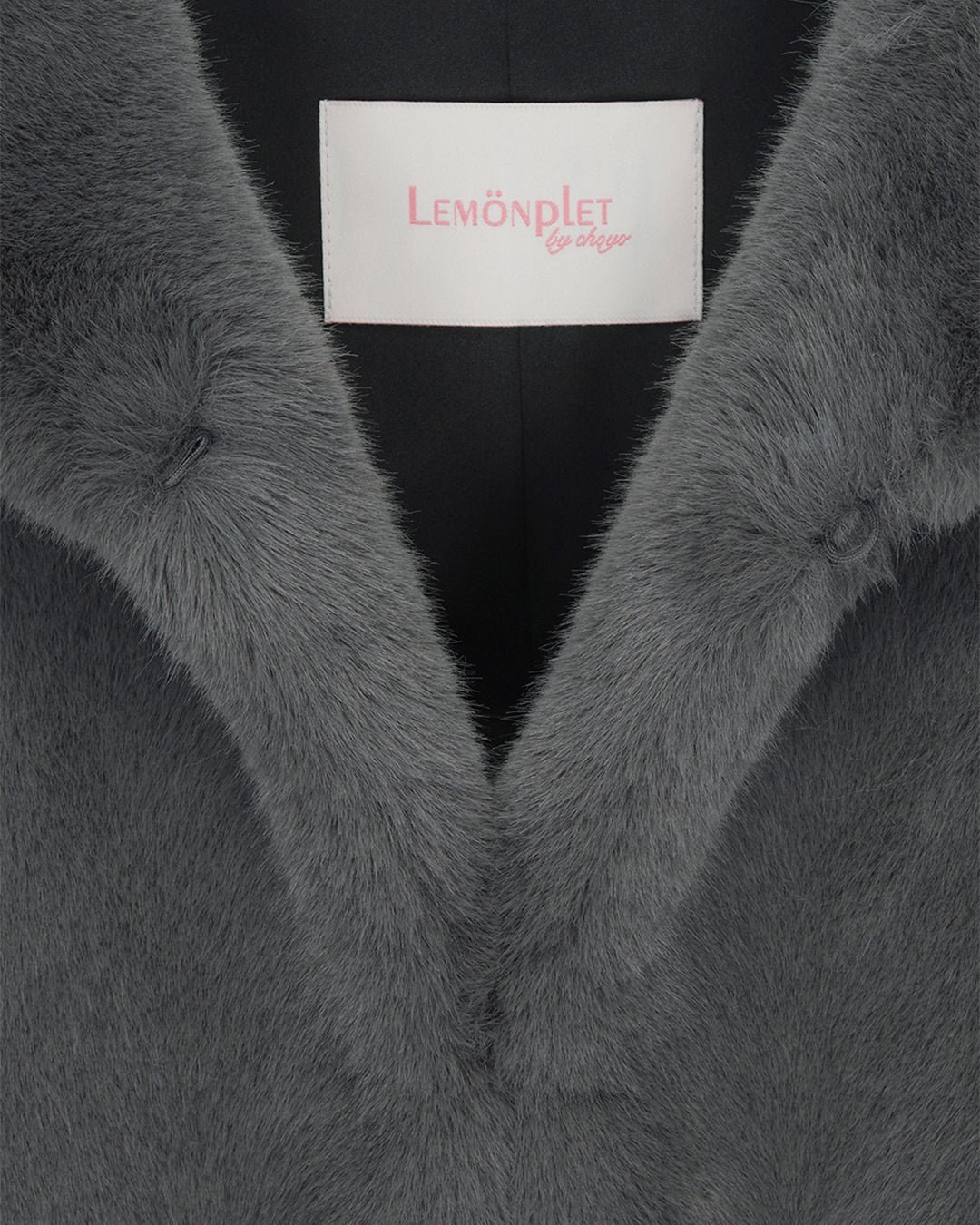 [SIGNATURE LINE] FAUX FUR BIEN HOODED JACKET
