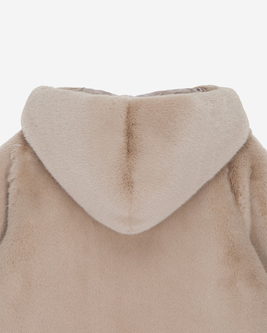 [SIGNATURE LINE] FAUX FUR BIEN HOODED JACKET