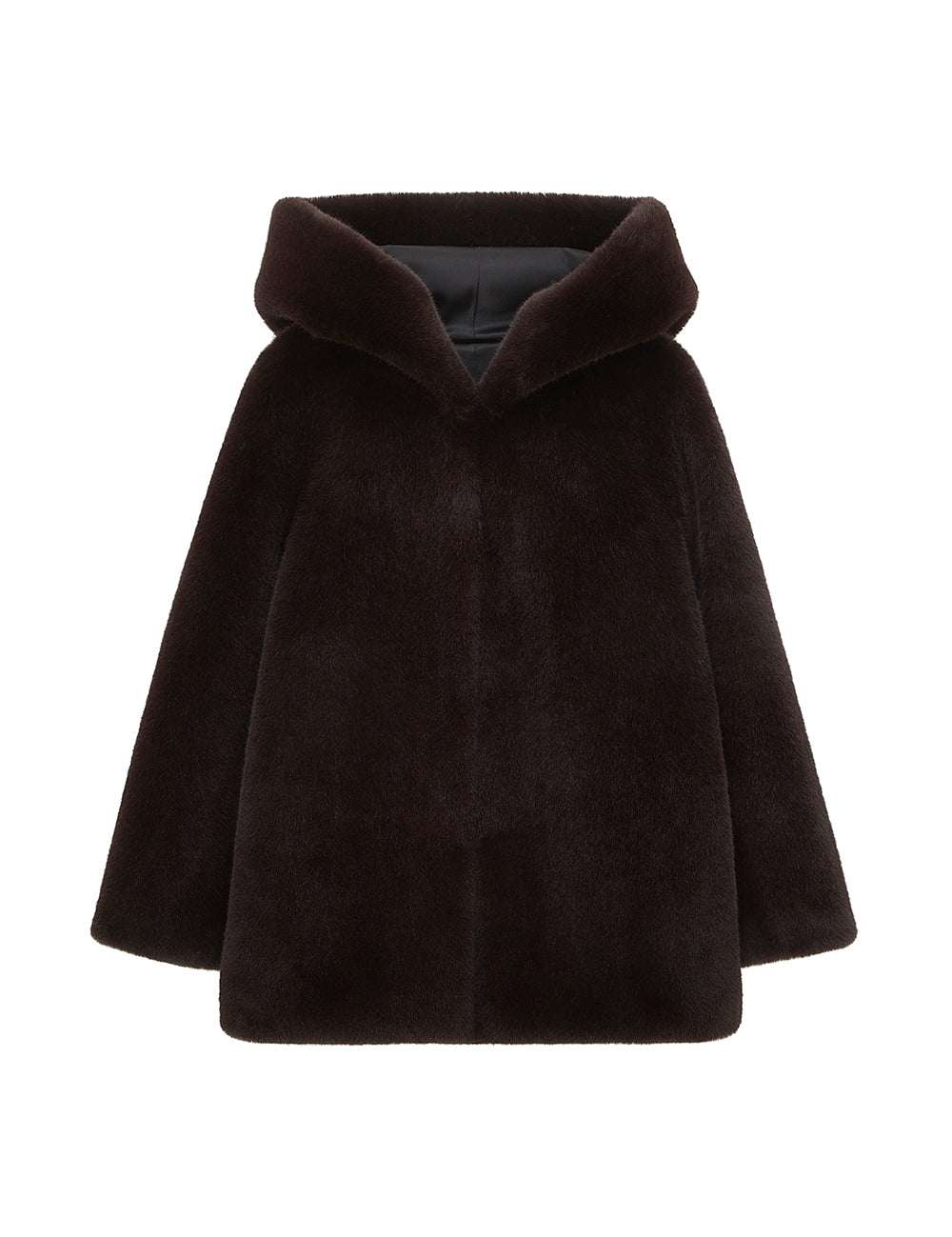 [REIKO] FAUX FUR BIEN HOODED JACKET