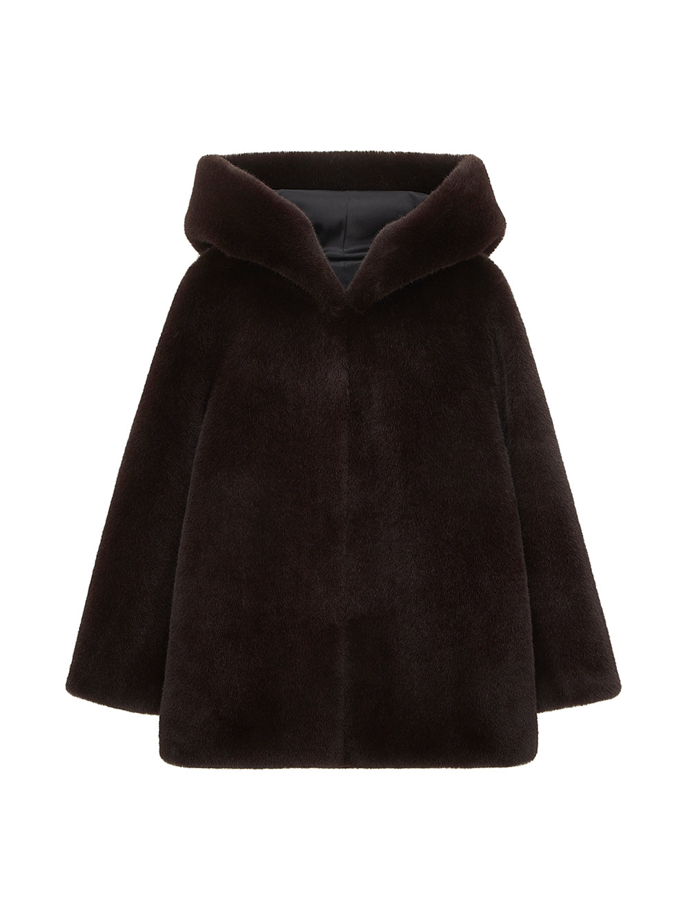 [REIKO] FAUX FUR BIEN HOODED JACKET