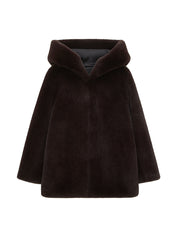 [REIKO] FAUX FUR BIEN HOODED JACKET