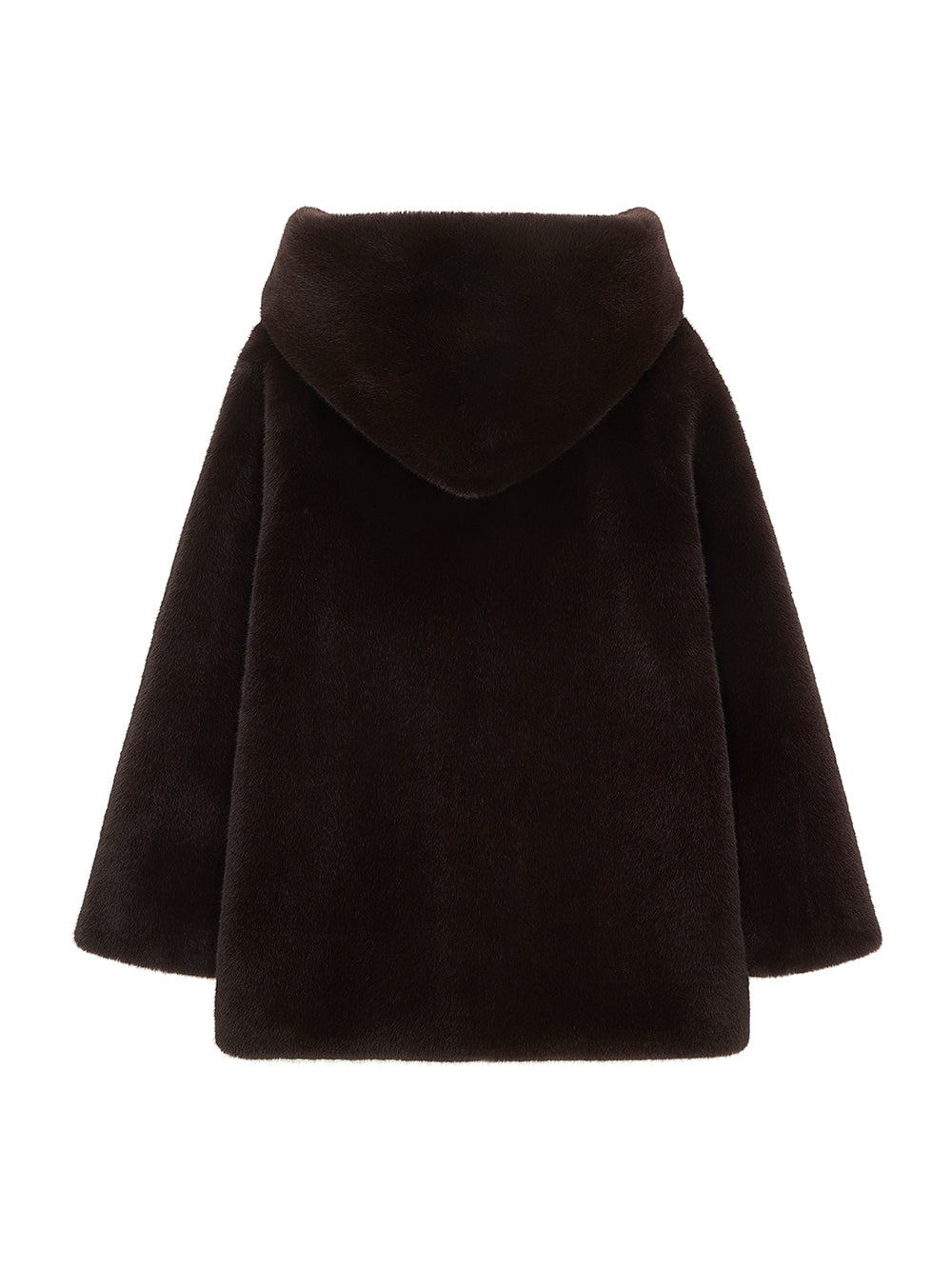 [REIKO] FAUX FUR BIEN HOODED JACKET